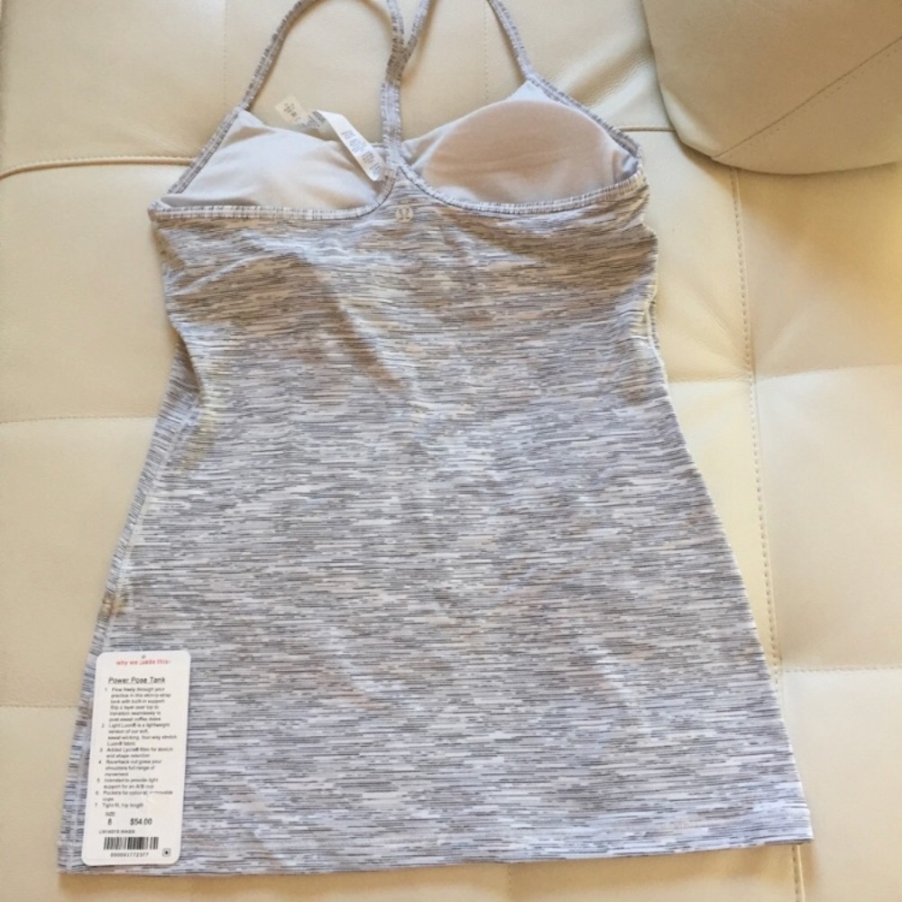 NWT WAGG LULULEMON POWER POSE TANK - - Size 10 - Picture 3 of 6